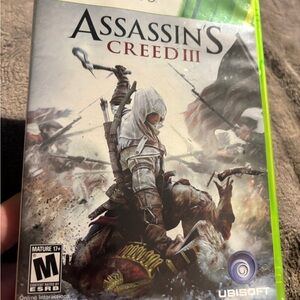 XBOX 360 Assassin's Creed III for Xbox 360 - Green Case No manual